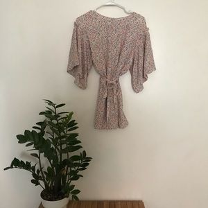 Motherhood Maternity Top Rainbow Dot